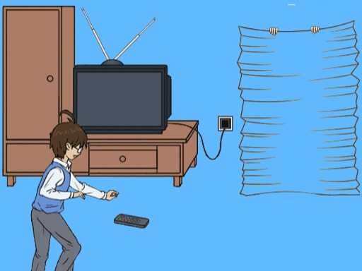 Turn on the TV